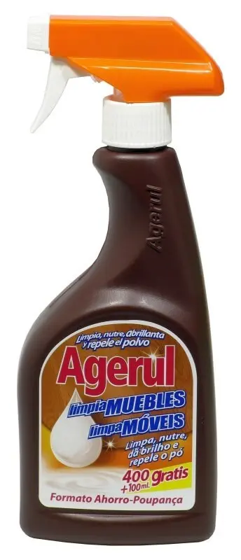 Agerul Limpiamuebles Spray 500 ml – Limpieza, brillo y protección en un solo gesto