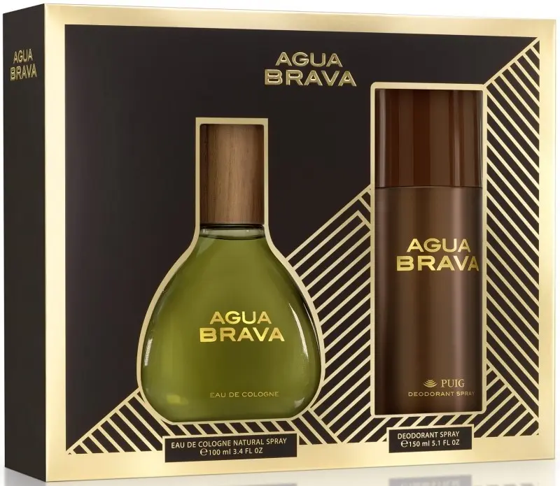 Agua Brava Estuche Colonia Vapo 100 Ml + Desodorante 150 Ml