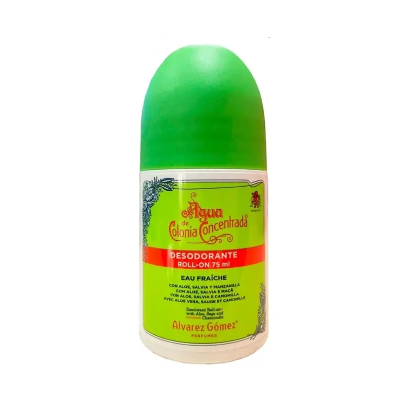 Agua de Colonia Concentrada Desodorante Roll-On Fresco 75 ml