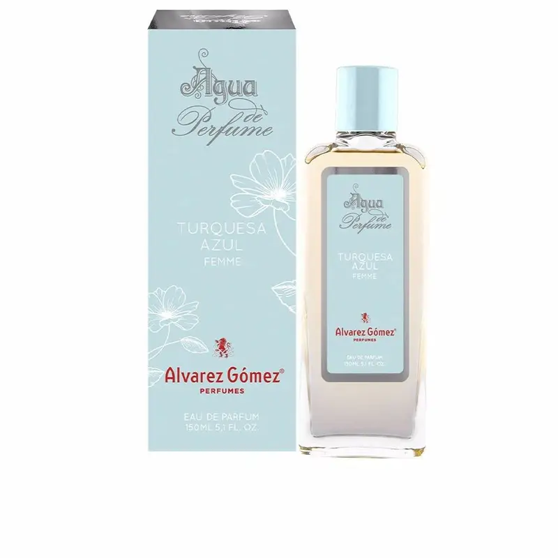 Agua de Perfume Turquesa Azul Alvarez Gómez 150 ml