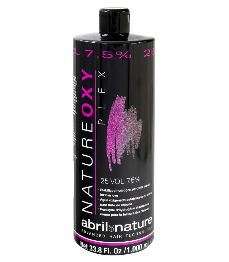 Agua Oxigenada NatureOxy Plex 25 Vol 7,5% - Crema Oxidante para Tinte