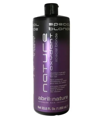 Agua Oxigenada NatureOxy Plex 40 Vol 12% - Crema Aclarante para Cabellos Rubios 1000ml