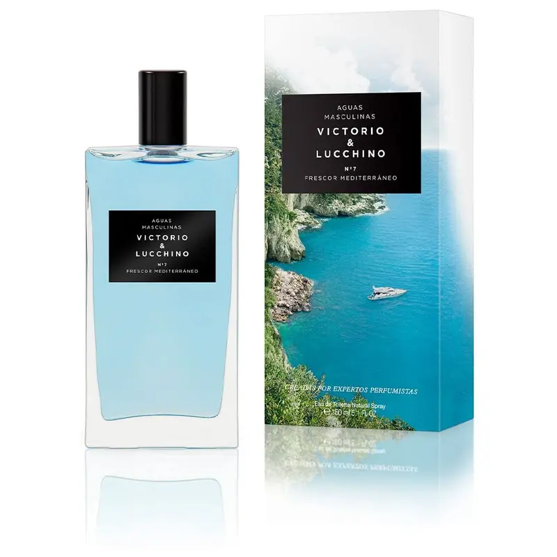 Aguas Masculinas Victorio & Lucchino Nº7 EDT 150 ml - Frescor Mediterráneo