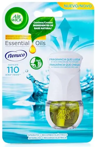 Air Wick Eléctrico Aparato y Recambio Ambientador Automático Aroma Nenuco