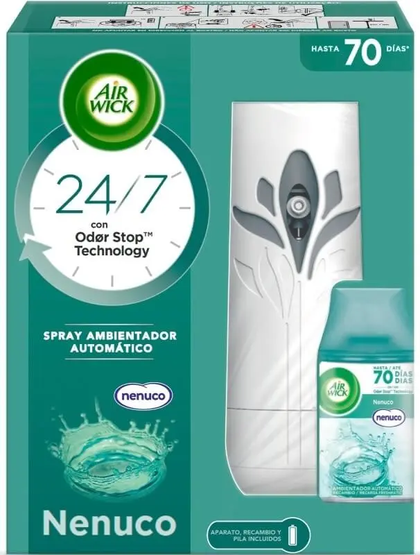 Air Wick Freshmatic Ambientador Spray Automático Nenuco