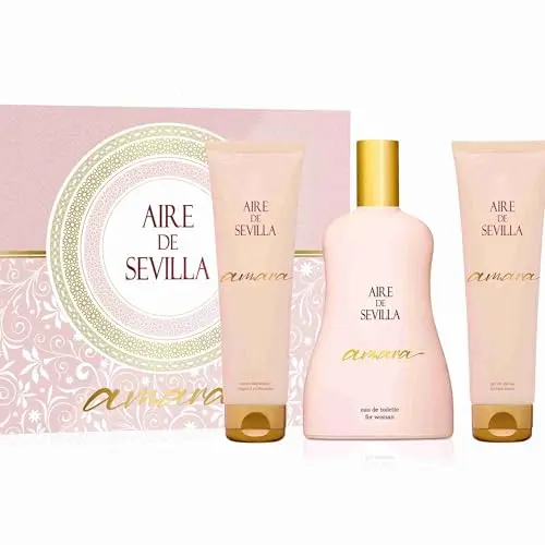 Aire de Sevilla Amara Estuche 3 pz - Set Perfume y Cremas Corporales