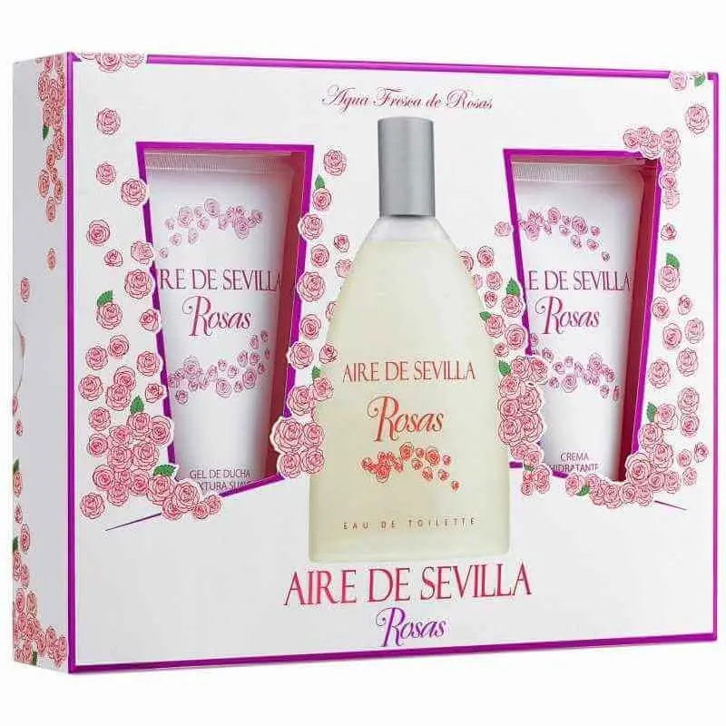 Aire De Sevilla Estuche Agua De Rosas Vapo 100 Ml + Loción Corporal
