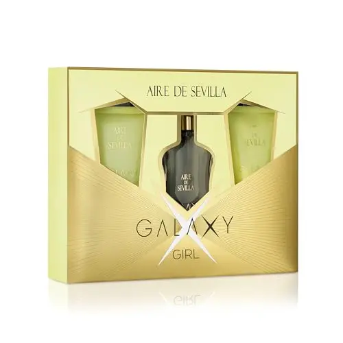 Aire de Sevilla Galaxy Girl Lote 3 Piezas - EDT, Gel y Body