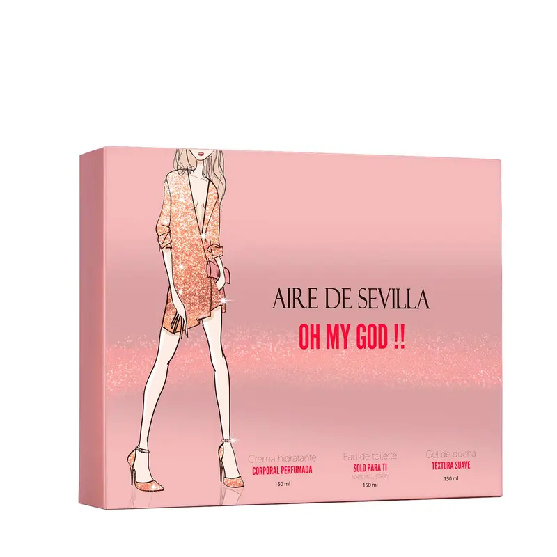 Aire de Sevilla Oh My God Lote 3 Piezas - Eau de Toilette 150ml