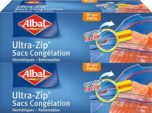Albal Bolsas Congelador Pequeño - 40 Unidades (2x20)