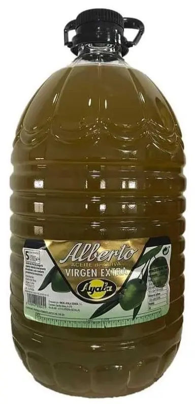 Alberto Aceite de Oliva Virgen Extra Sin Filtrar 5L