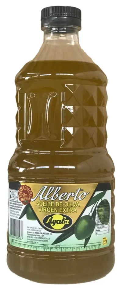 Alberto Ayala Aceite de Oliva Virgen Extra Sin Filtrar 2L