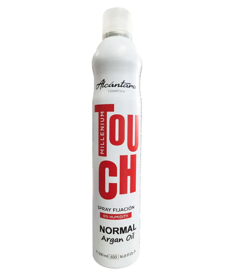 Alcántara Cosmética Milenium Touch Laca Fijación Normal 500 ml