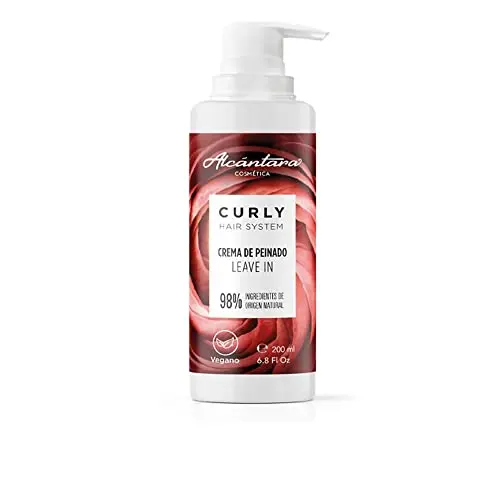 Alcantara Curly Hair System Crema de Peinado Leave In 200ml - Rizos Hidratados y Definidos