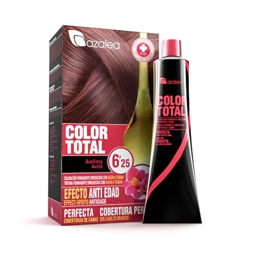 ALEA Color Total 6.25 Avellana - Tinte Permanente en Crema con Aceite de Argán y Tsubaki