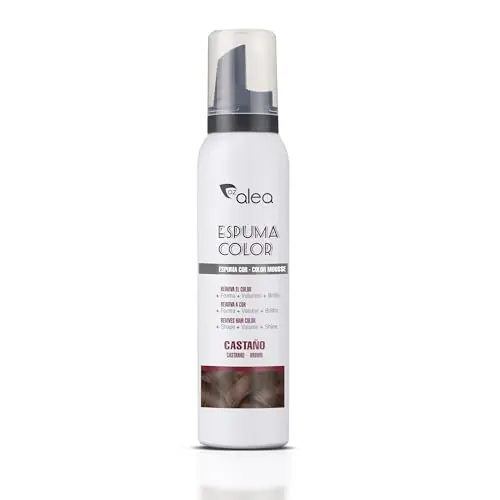 ALEA Espuma de Color Castaño 143g - Reaviva Tono y Brillo