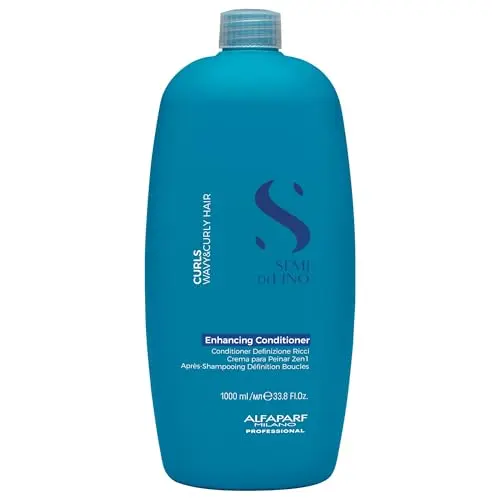 Alfaparf Milano Semi di Lino Curls Enhancing Conditioner 1000ml - Acondicionador Desenredante