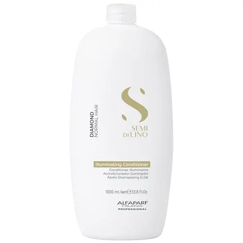 Alfaparf Milano Semi Di Lino Diamond Illuminating Conditioner 1000ml - Acondicionador Densificante