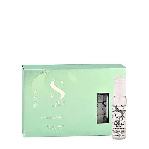 Alfaparf Milano Semi Di Lino Scalp Renew - Loción Energizante 12x10ml