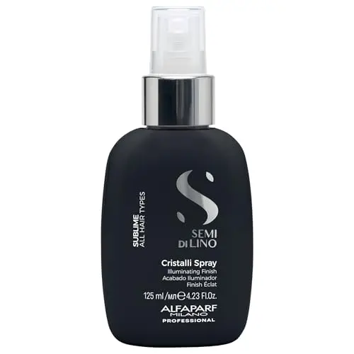 Alfaparf Milano Semi Di Lino Sublime Cristalli Spray 125ml - Spray Iluminador Antihumedad