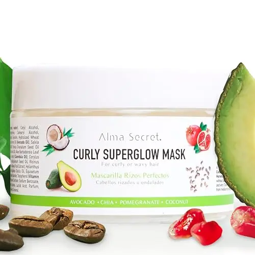 Alma Secret Curly Superglow Mask - Mascarilla Antiedad Pelo Rizado 250ml