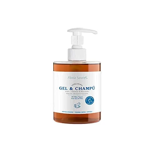 Alma Secret Gel-Champú Suave Argán, Caléndula & Manzanilla 500ml