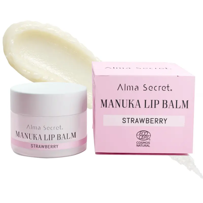 Alma Secret Manuka Lip Balm Fresa - Bálsamo Labial Reparador 10ml