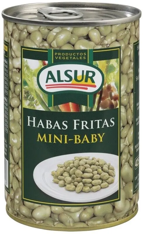 Alsur Habas Fritas Mini-Baby 420G