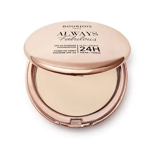 Always Fabulous Polvo Compacto SPF20 #100 Rose Ivory - Bourjois
