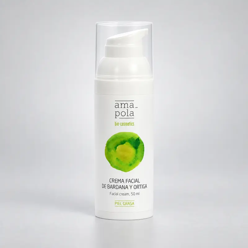 Amapola Crema facial de Bardana y Ortiga 50ml