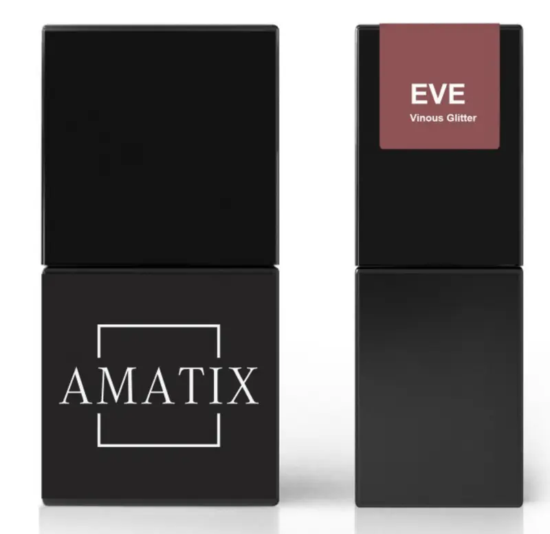 Amatix Gel Polish EVE *125 Vinous Glitter 10ml