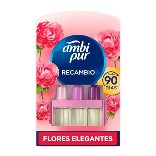 Ambi Pur 3Volution Recambio Ambientador Eléctrico Flores Elegantes