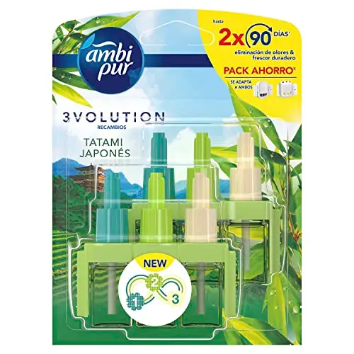 Ambi Pur 3Volution Tatami Japonés - Ambientador Eléctrico + Recambio