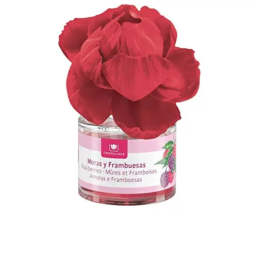 Ambientador Flor Perfumada Moras y Frambuesas 40 ml - Cristalinas 0% Alcohol