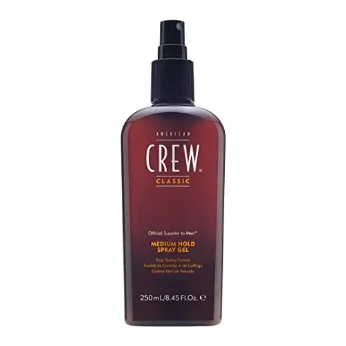 American Crew Medium Hold Spray Gel - Fijación Media Sin Alcohol 250 ml
