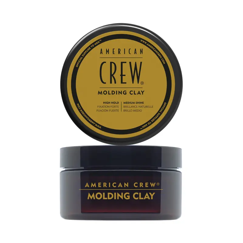 American Crew Molding Clay - Crema Moldeadora 85g | Fijación Fuerte y Brillo Medio