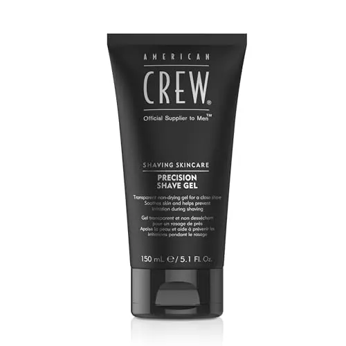 American Crew Precision Shave Gel 150ml - Gel Transparente para Afeitado Preciso