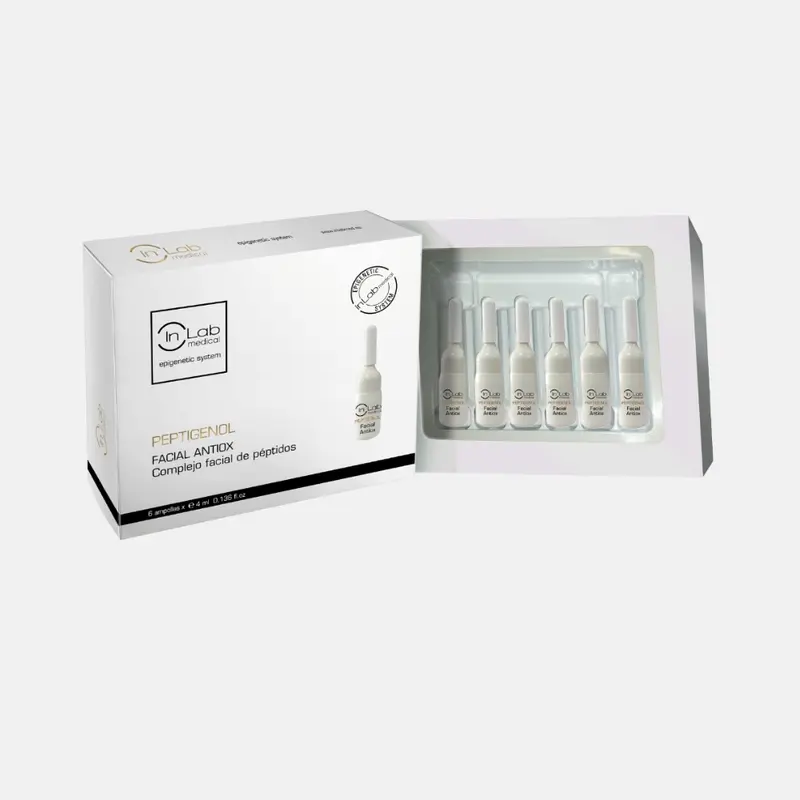 Ampollas Peptigenol Facial Antiox - InLab