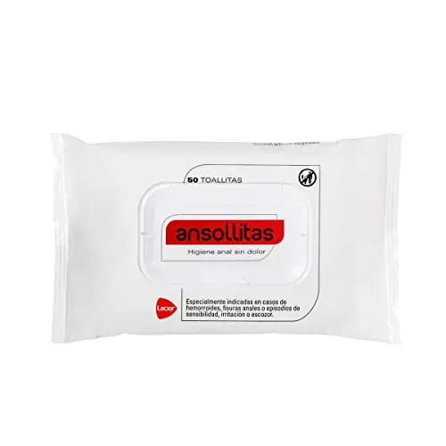 Ansollitas Toallitas Húmedas Aloe Vera - 50 Unidades Biodegradables