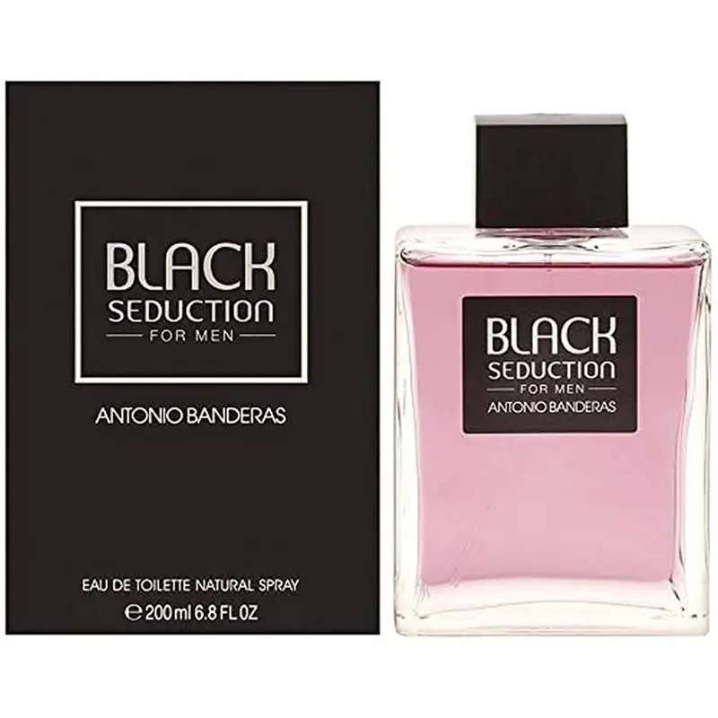 Antonio Banderas Black Seduction Man EDT 200 ml - Colonia Masculina en Spray