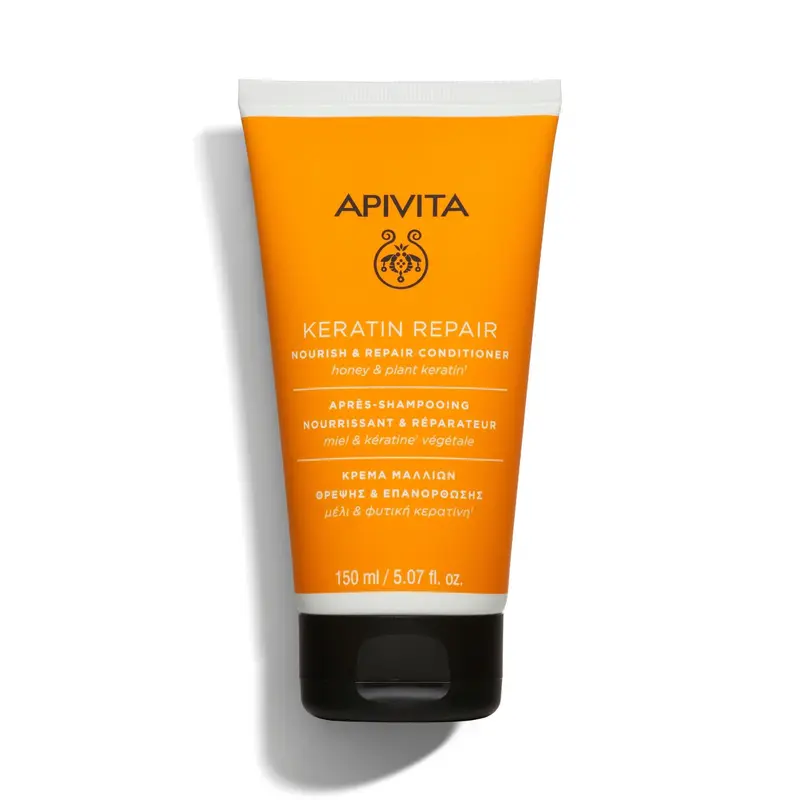 Apivita Acondicionador Reparador de Queratina - Tratamiento Nutritivo 150ml