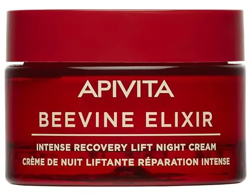 Apivita Beevine Elixir Crema de Noche Lift - Hidratante Antiedad Recuperación Intensa