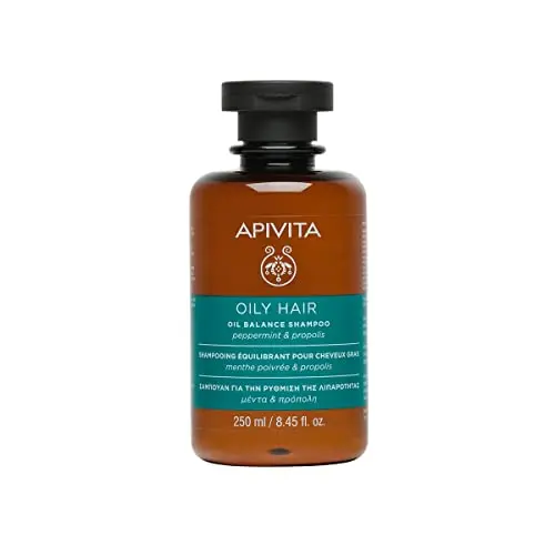 Apivita Champú Equilibrante Cabello Graso 250ml - Propóleo, Tomillo y Romero Bio