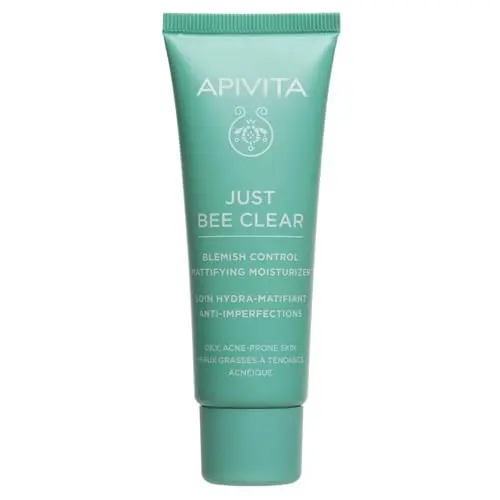 Apivita Just Bee Clear Crema Anti-Imperfecciones Matificante 40ml | Piel Grasa y Acneica