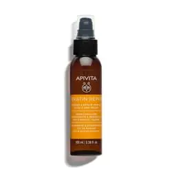 Apivita Keratin Repair Aceite Capilar Nutritivo 100 ml - Protección Térmica hasta 230°C