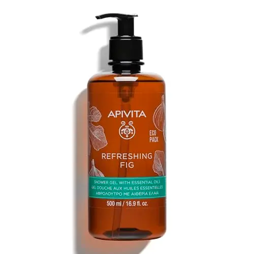 Apivita Refreshing Fig Gel de Baño 500ml - Limpieza Suave con Higo Natural