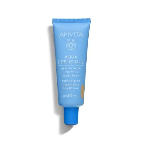 Aqua Beelicious Crema Fluida Iluminadora Hidratante SPF 30 con Color