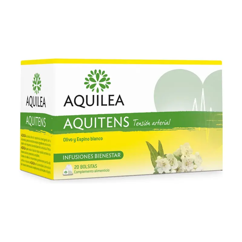 Aquilea Infusiones Aquitens - 20 Sobres de Infusión Natural para la Tensión