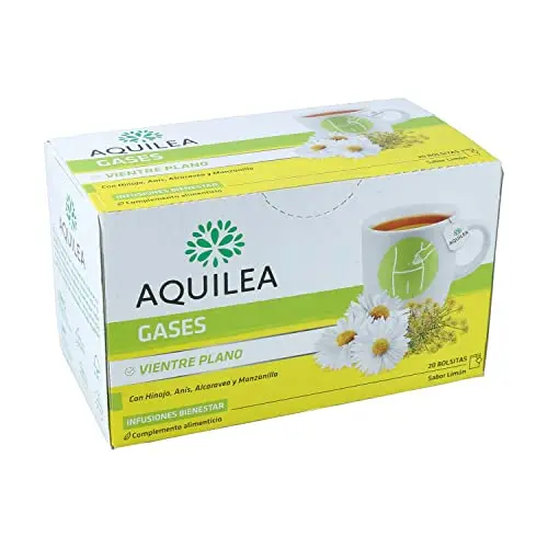 Aquilea Infusiones Gases 20 Sobres - Alivio Natural de Flatulencias