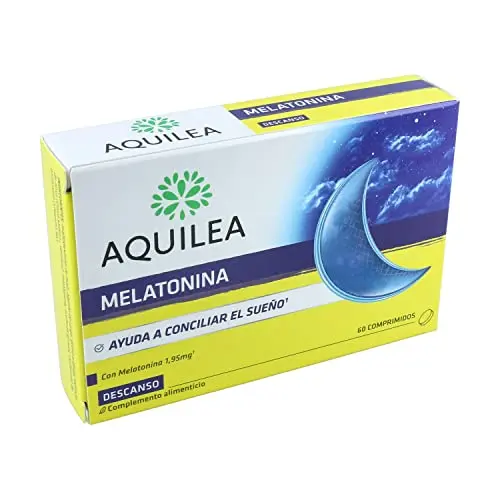 AQUILEA Melatonina 1,95mg 60 Comprimidos - Complemento para Dormir